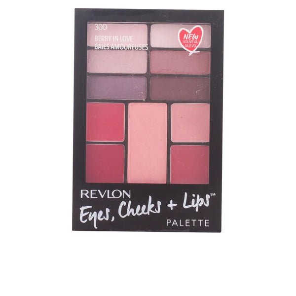 Revlon Eyes Cheeks Lips Palette 300 Berry In Love - Batty Beauty