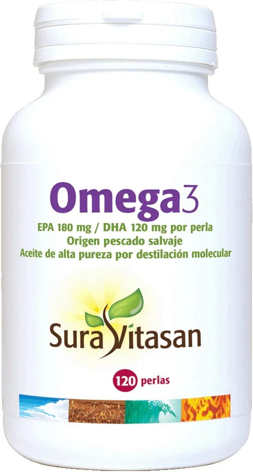 Sura Vitas Omega 3 1200 Mg 120 Perlas - Batty Beauty