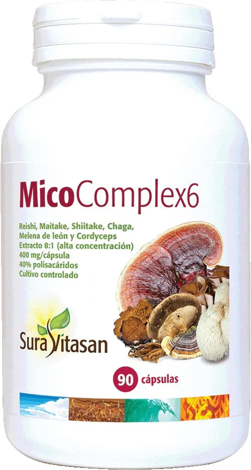 Sura Vitas Micocomplex 6 400 Mg 90 Vcaps - Batty Beauty
