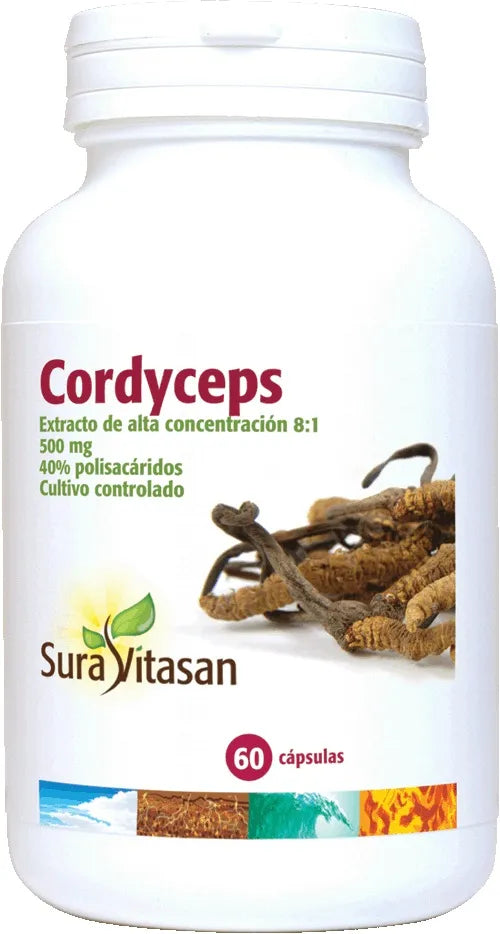 Sura Vitas Cordyceps 500 Mg 60 Vcaps - Batty Beauty