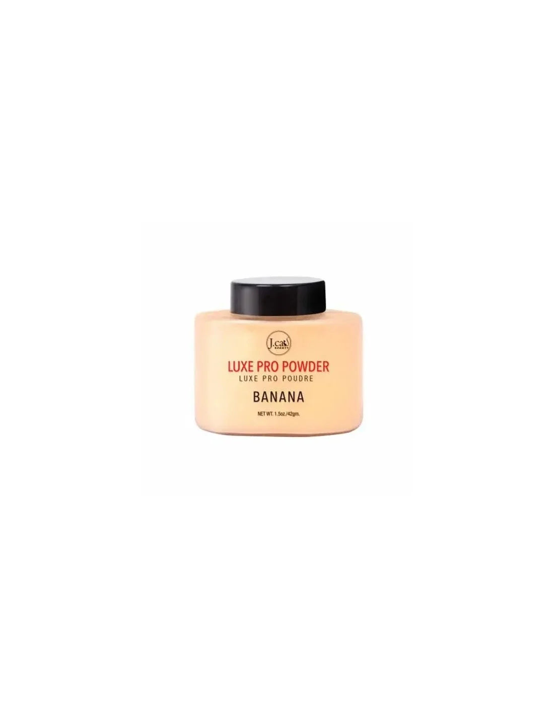 J.cat Beauty Jcat Polvo Matificante Luxe Pro Banana