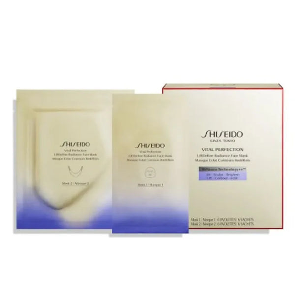 Shiseido Vital Perfection Liftdefine Radiance Face Mask 1 Unité - Batty Beauty