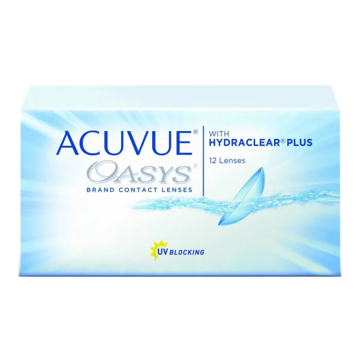Acuvue Oasys Hydraclear Lentilles De Contact 2 Semaines -4.25 BC/8.4 12 Unités