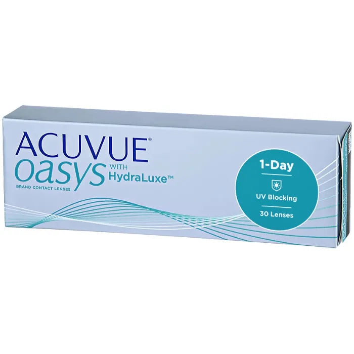 Acuvue Oasys Hydraluxe Lentilles De Contact Journalières -8.50 BC/8.5 30 Unités