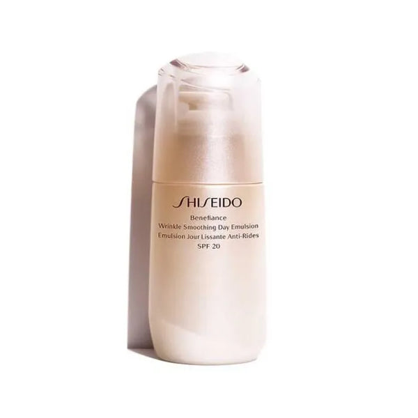 Shiseido Benefiance Wrinkle Smoothing Day Emulsion Spf20 75ml - Batty Beauty