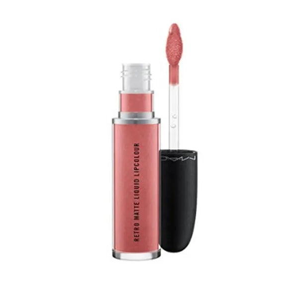 Mac Retro Matte Liquid Lipcolour Metallics Gemz & Roses - Batty Beauty