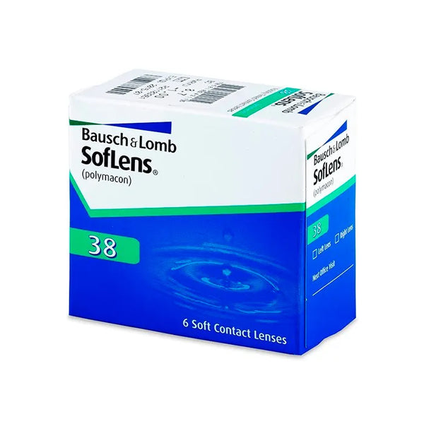Soflens 38 Lenses With Tint Visibility -0.75 BC / 87 6 units - Batty Beauty