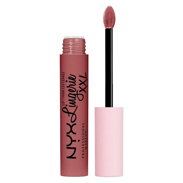 Nyx Professional Makeup - Lip Lingerie Xxl Matte Liquid Lipstick - Strip'd Down - Batty Beauty