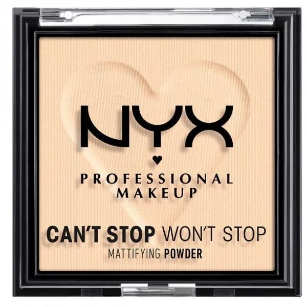 Nyx Can't Stop Won't Stop Mattifying Powder Light - Batty Beauty