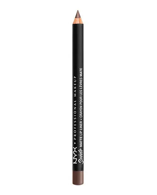 Nyx Suede Matte Lip Liner Brooklyn Thorn 3.5g - Batty Beauty