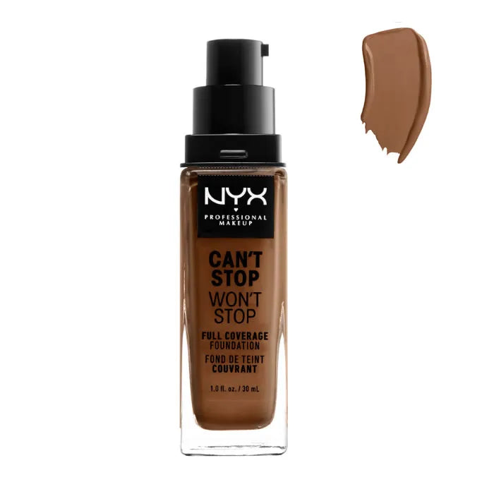 Nyx Can´t Stop Won´t Stop Full Coverage Foundation Cappucciono