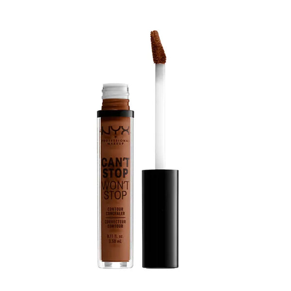 Nyx Can´t Stop Won´t Stop Full Coverage Contour Concealer Mocha 3.5ml - Batty Beauty