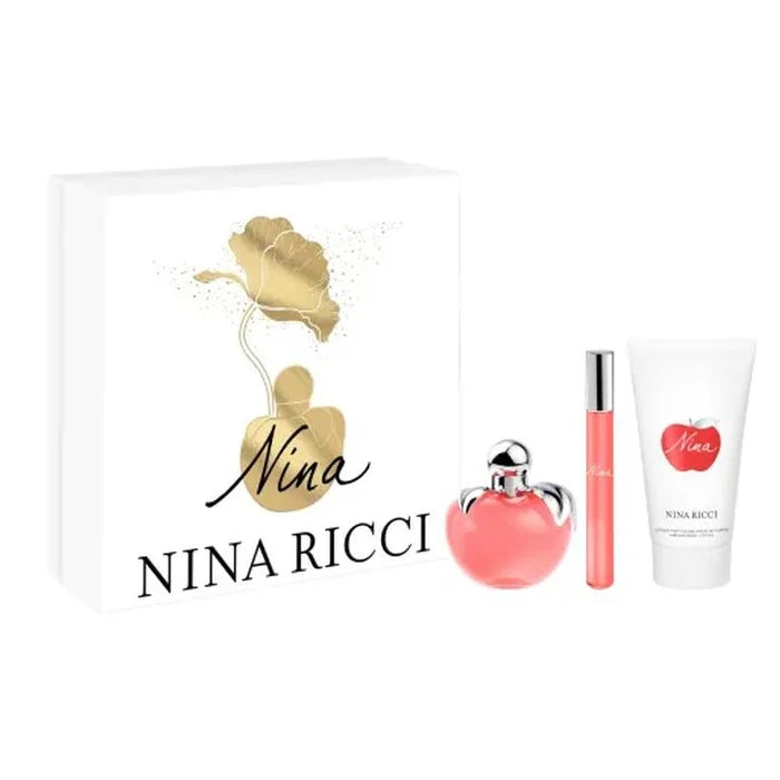Nina Ricci Nina Eau De Toilette Coffret 3 Produits