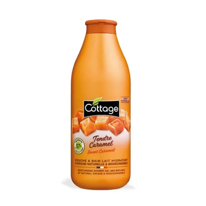Cottage Tendre Caramel Douche & Bain Lait Hydratant