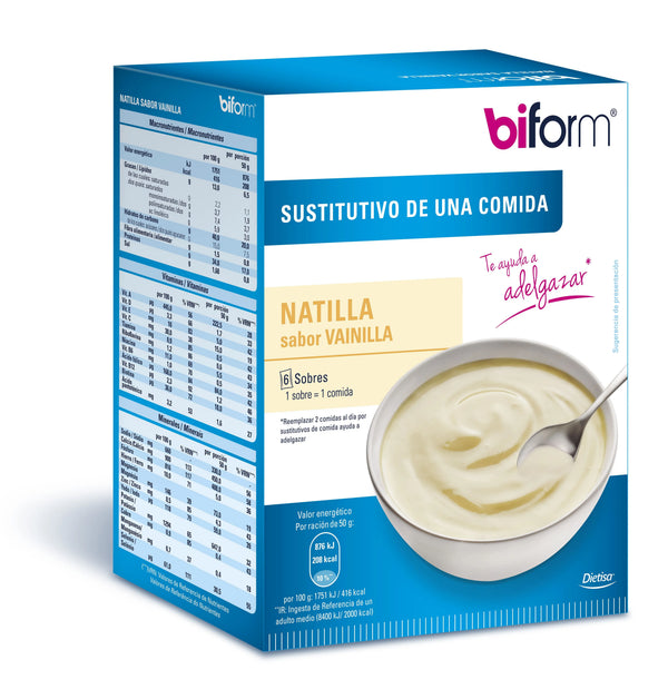Biform Crema Vainilla 6 Sobres - Batty Beauty