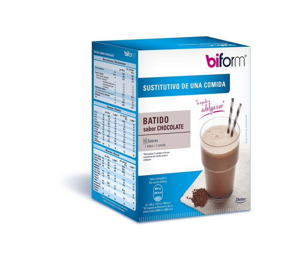 Biform Batido Chocolate 5 Sobres - Batty Beauty