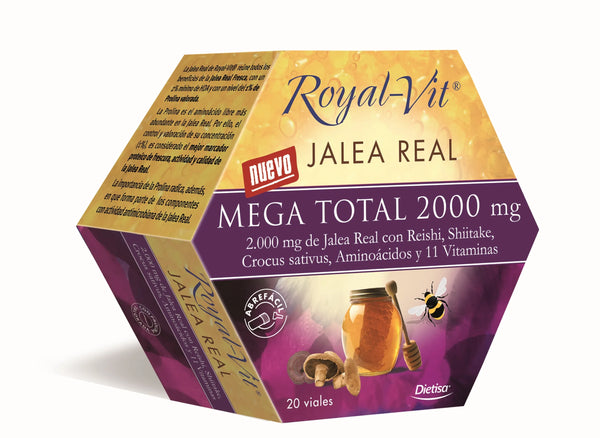 Dietisa Royal Vit Mega Total 2000 Mg 20 Viales - Batty Beauty