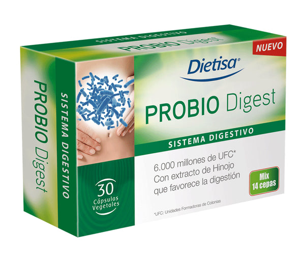 Dietisa Probiodigest 30 Caps - Batty Beauty