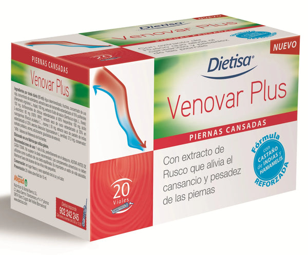 Dietisa Venovar Plus 20 Viales - Batty Beauty