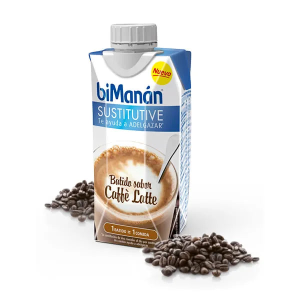 Bimanán Bimanan Sustitutive Milk-shake Saveur Caffé Latte