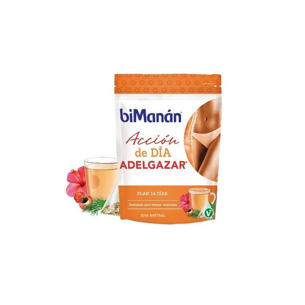 Bimanán Acción De Día Adelgazar 14 Infusiones - Batty Beauty