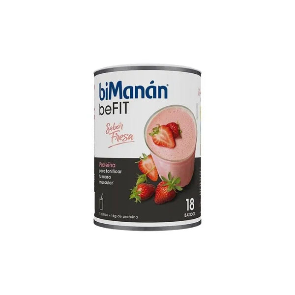 BiManán Milkshake Aux Fraises 540g - Batty Beauty