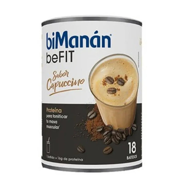 BiManán BeFit Shake Cappuccino 360g - Batty Beauty