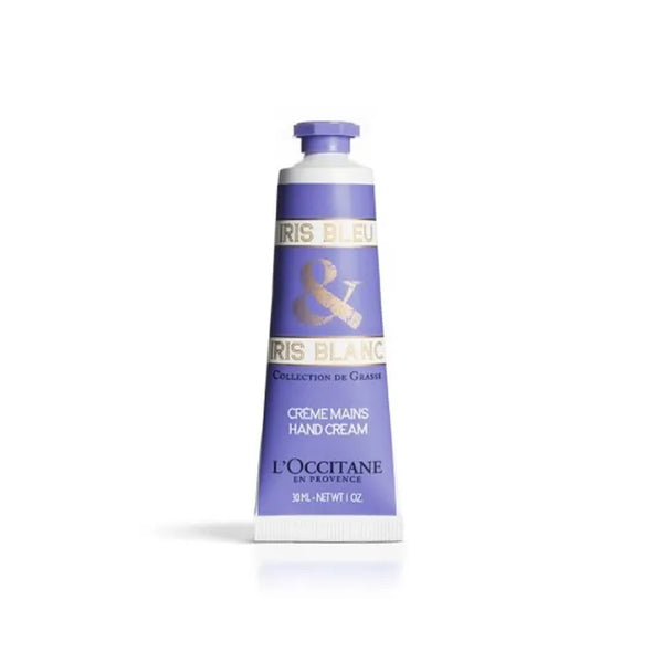 L'Occitane Iris Bleu & Blanc Crème Mains 30ml - Batty Beauty
