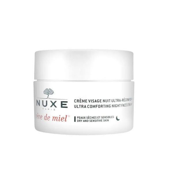 Nuxe Rêve De Miel Crème Visage Ultra Réconfortante Nuit 50ml - Batty Beauty