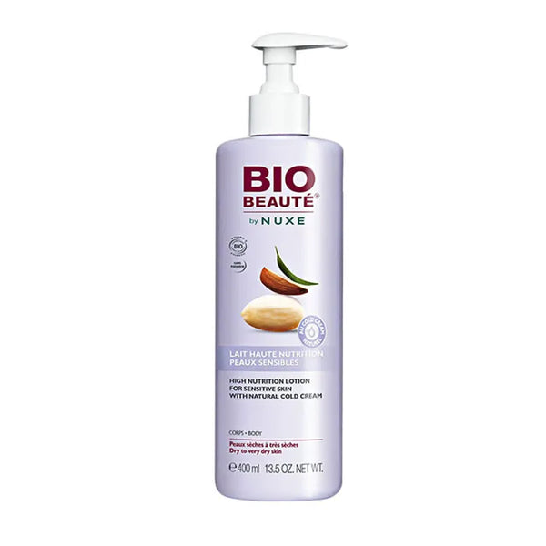 Nuxe Bio Beauté Lait Haute Nutrition Peaux Sensibles 400ml - Batty Beauty