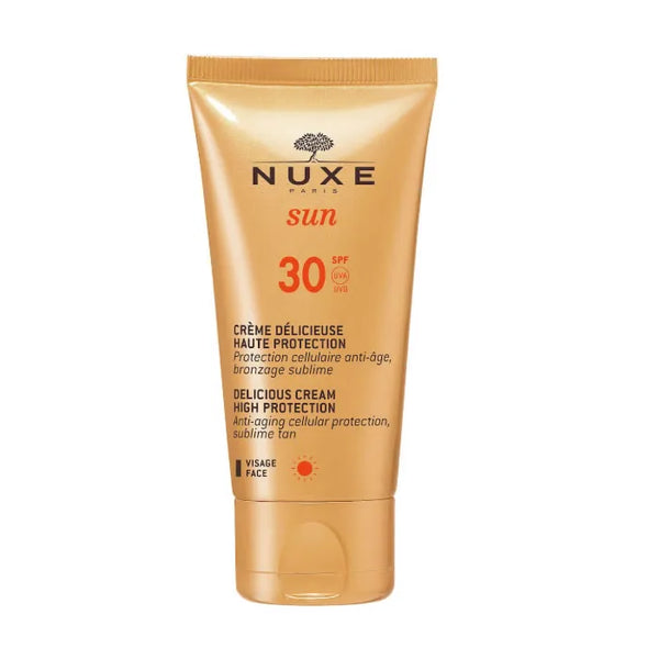 Nuxe Sun Crème Dèlicieuse Visage Spf30 50ml - Batty Beauty