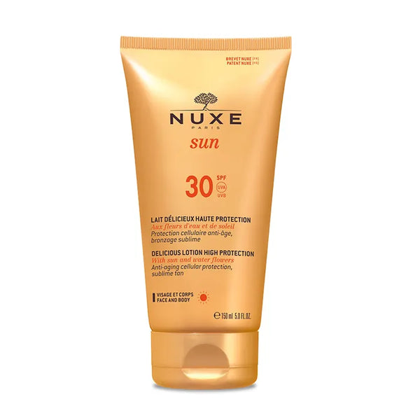 Nuxe Sun Lait Délicieux Visage Et Corps Spf30 150ml - NUXE