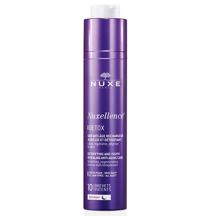 Nuxe Nuxellence Detox Soin Anti Âge Rechargeur Jeunesse Et Détoxifiant