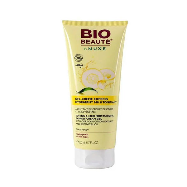 Nuxe Bio Beauté Gel Crème Express Hydratant 24h Tonifiant 200ml - Batty Beauty