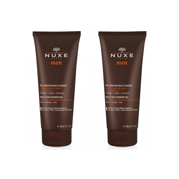 Nuxe Men Gel Douche Multi Usages 2x200ml - Batty Beauty