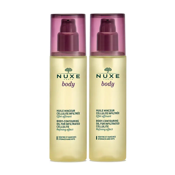 Nuxe Body Huile Minceur Cellulite Infiltrée 2x100ml - Batty Beauty