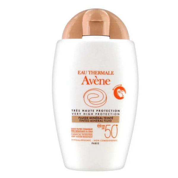 Avène Avene Fluide Minéral Teinté Spf50+ 40ml - Batty Beauty