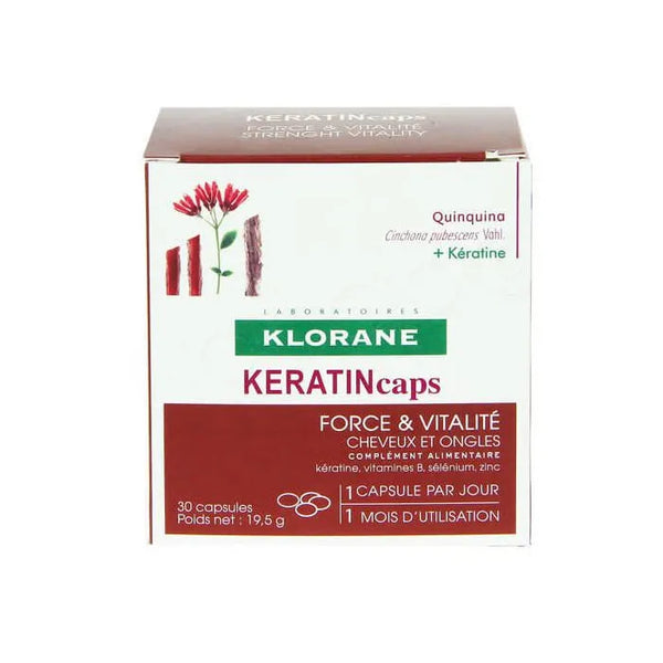 Klorane Kerantincaps 30 Capsules - Batty Beauty