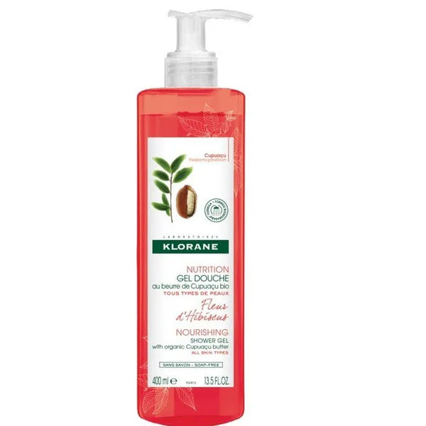 Klorane Gel Douche Hibiscus 400ml - Batty Beauty