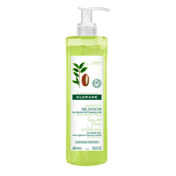 Klorane Gel Douche à la Fleur De Yuzu 400ml - Batty Beauty