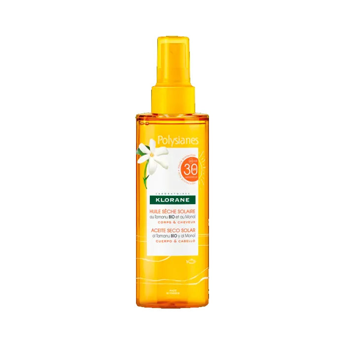 Klorane Huile De Protection Solaire Au Tamanu Et Au Monoï