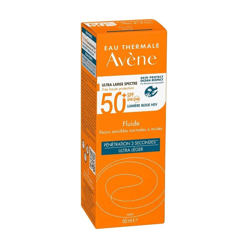 Avène Fluide SPF50+ Peau Normale-Mixte