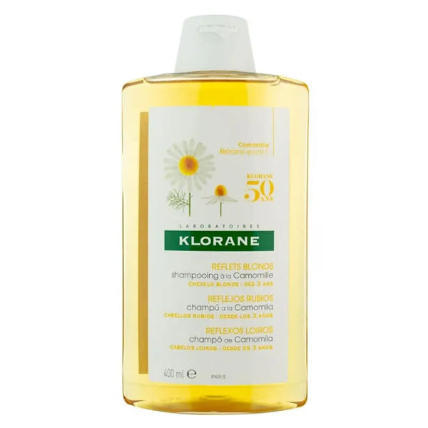 Klorane A La Camomille Blonde Reflex Shampooing Illuminateur 400ml - KLORANE