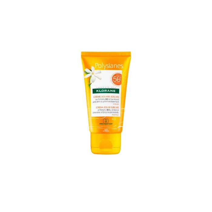 Klorane Polysianes Sublime Face Crème Solaire Spf50