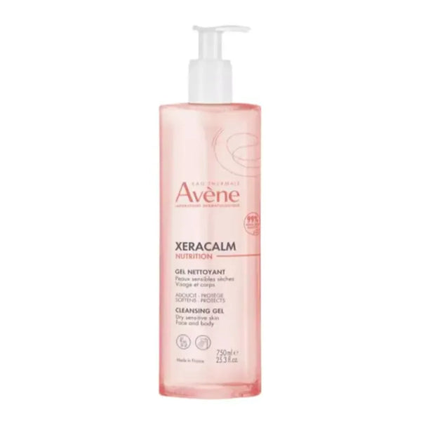 Avène XeraCalm Gel Nettoyant Nutritif 750ml - Batty Beauty