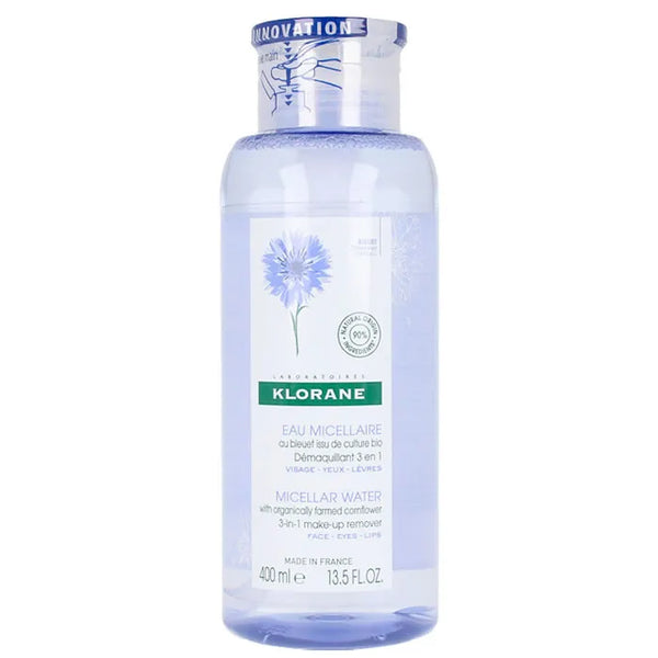 Klorane Eau micellaire 3 En 1 Démaquillant 400ml - Batty Beauty