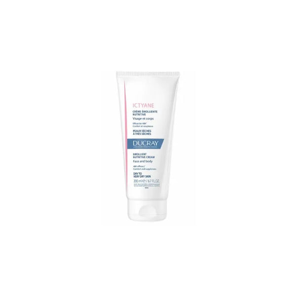 Ducray Ictyane Crème Emolliente Nourrissante 200ml - Batty Beauty