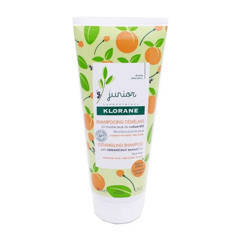 Klorane Shampooing Démêlant Junior À La Pêche