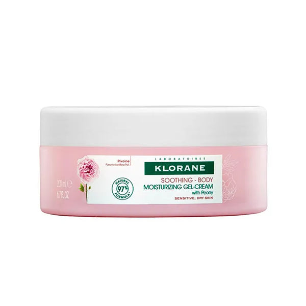 Klorane Gel-Crème Hydratant à la Pivoine 200ml - Batty Beauty
