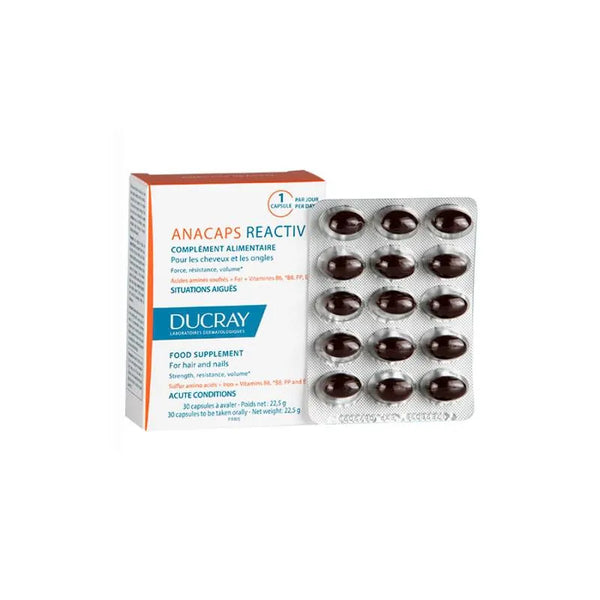 Ducray Anacaps Reactiv 30 Capsules - Batty Beauty